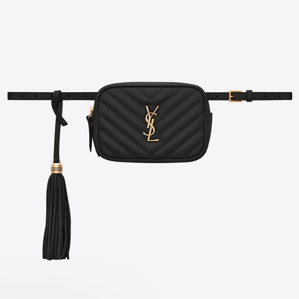 Ysl LOU BELT BAG IN QUILTED LEATHER
